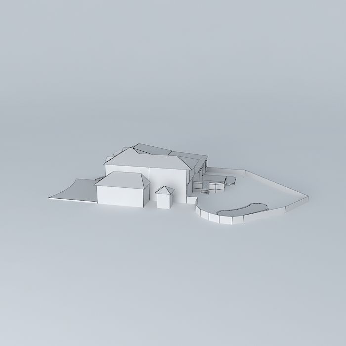 The Bences House Free 3D model_3