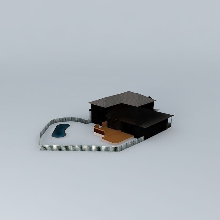 The Bences House Free 3D model_2