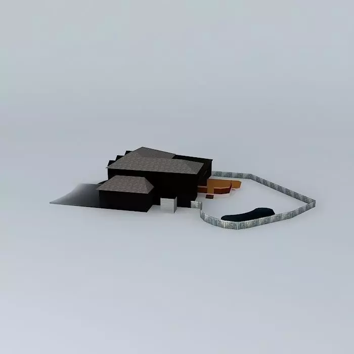 The Bences House Free 3D model_0