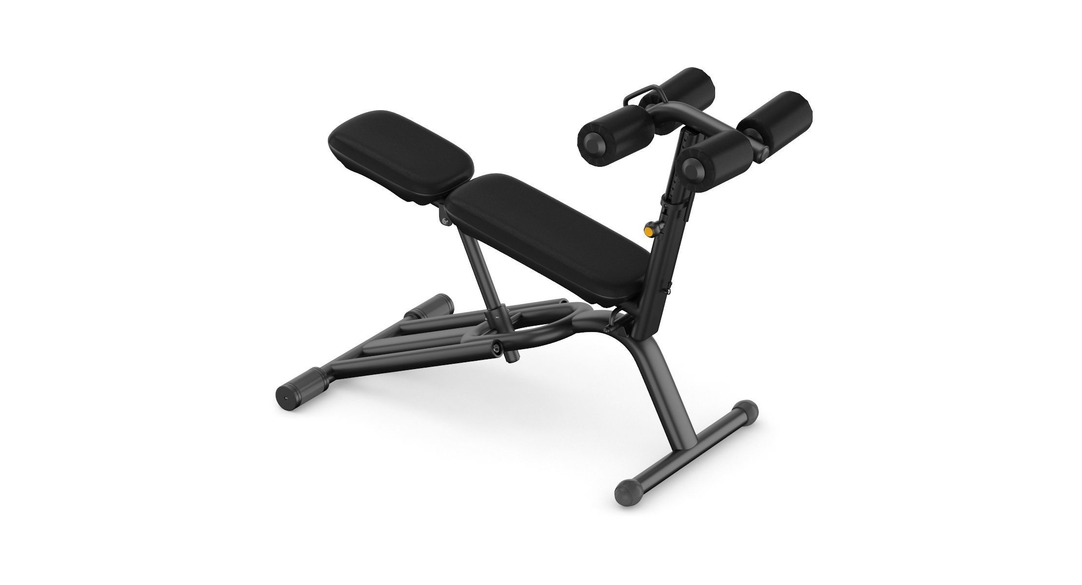 Technogym Element Crunch Bench 3D model_2