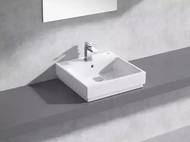 Cube Countertop Basin 50 Set