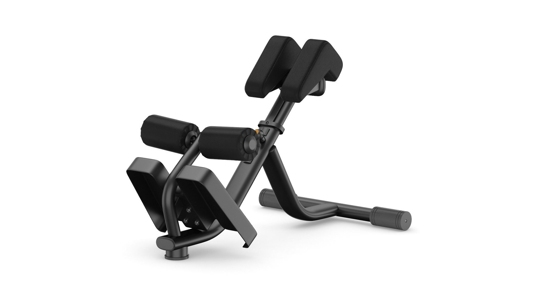 Technogym Element Lower Back Bench 3D model_2
