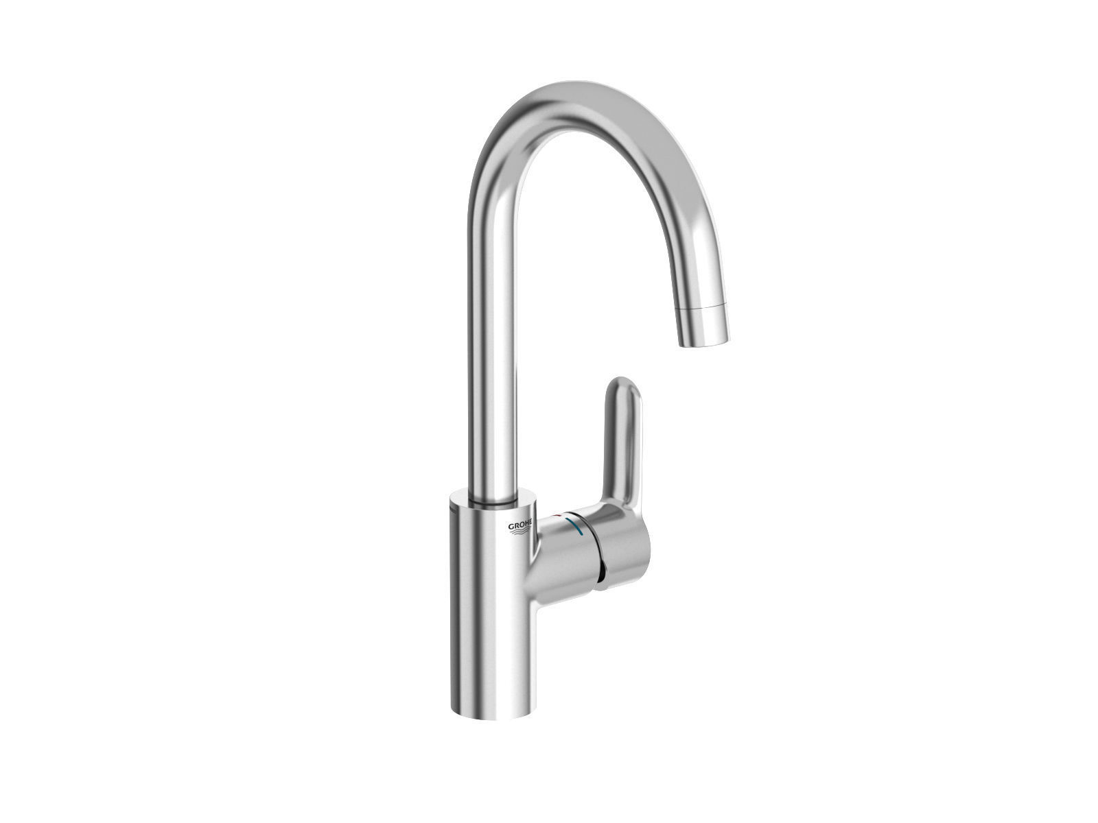 Bau Under counter Basin 55 Set 3D model_7