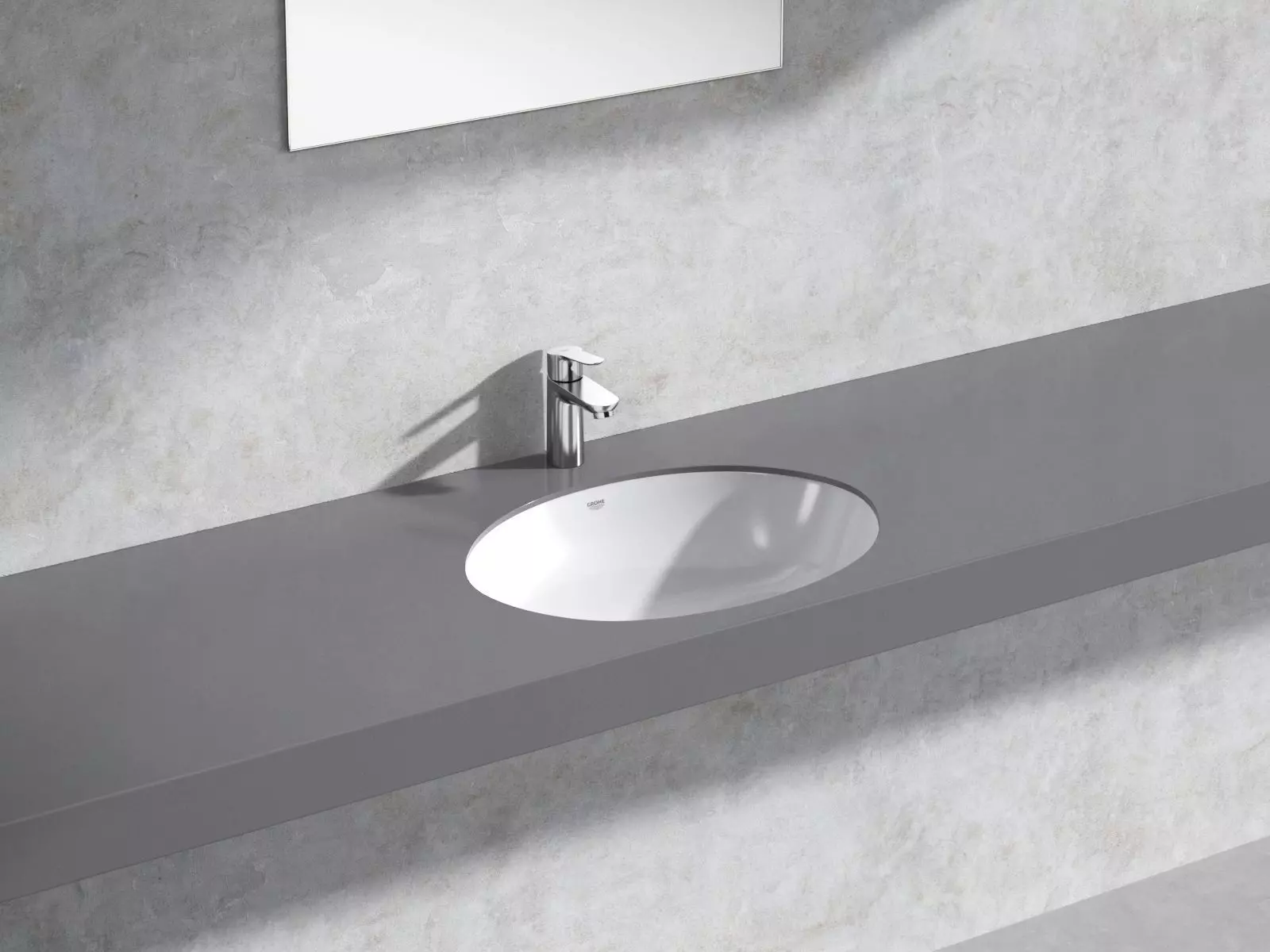 Bau Under counter Basin 55 Set 3D model_0