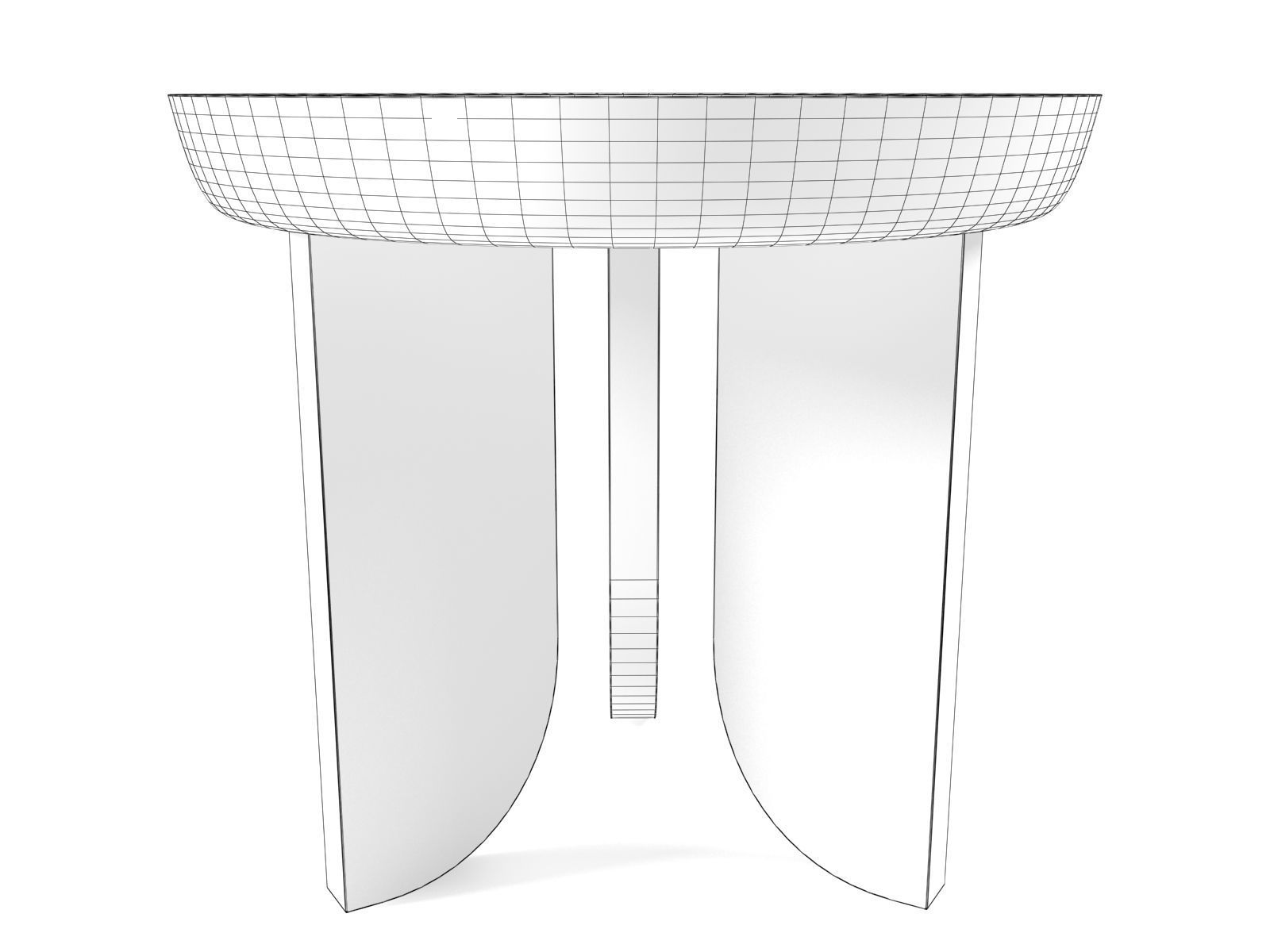 Dish Tables 3D model_4