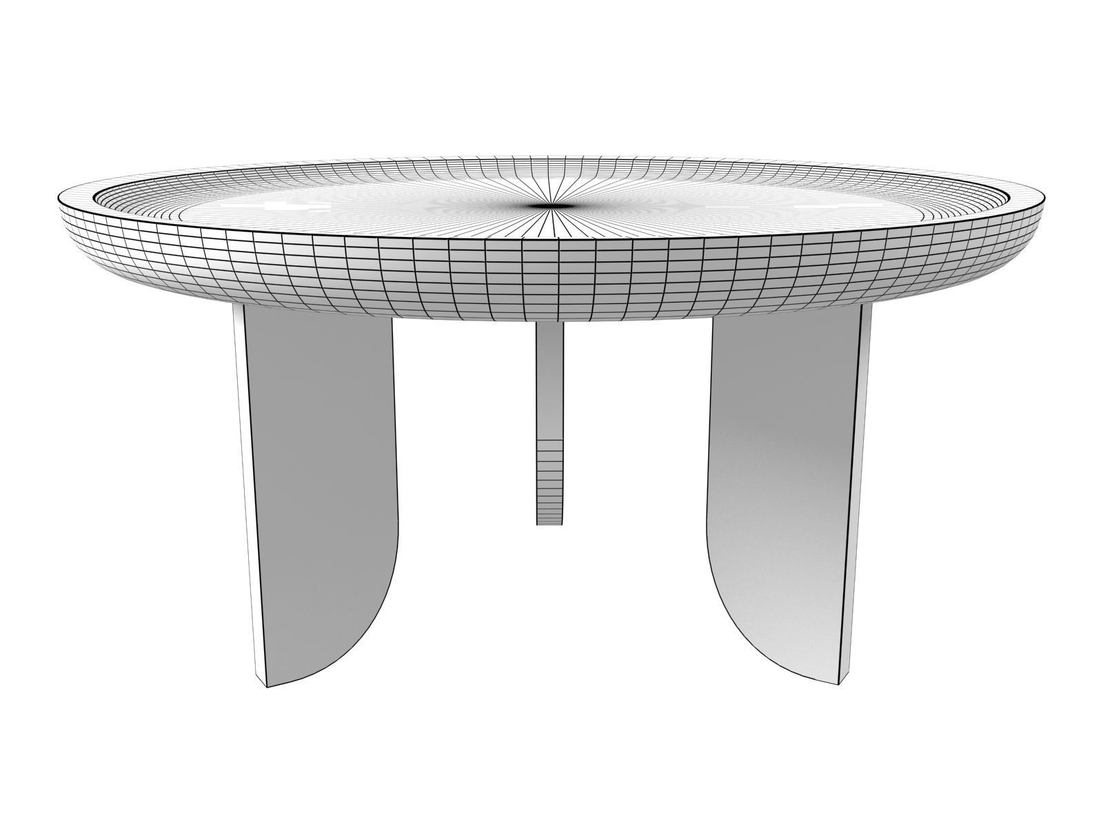 Dish Tables 3D model_3