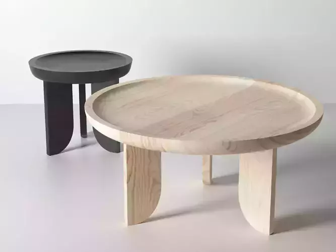 Dish Tables 3D model