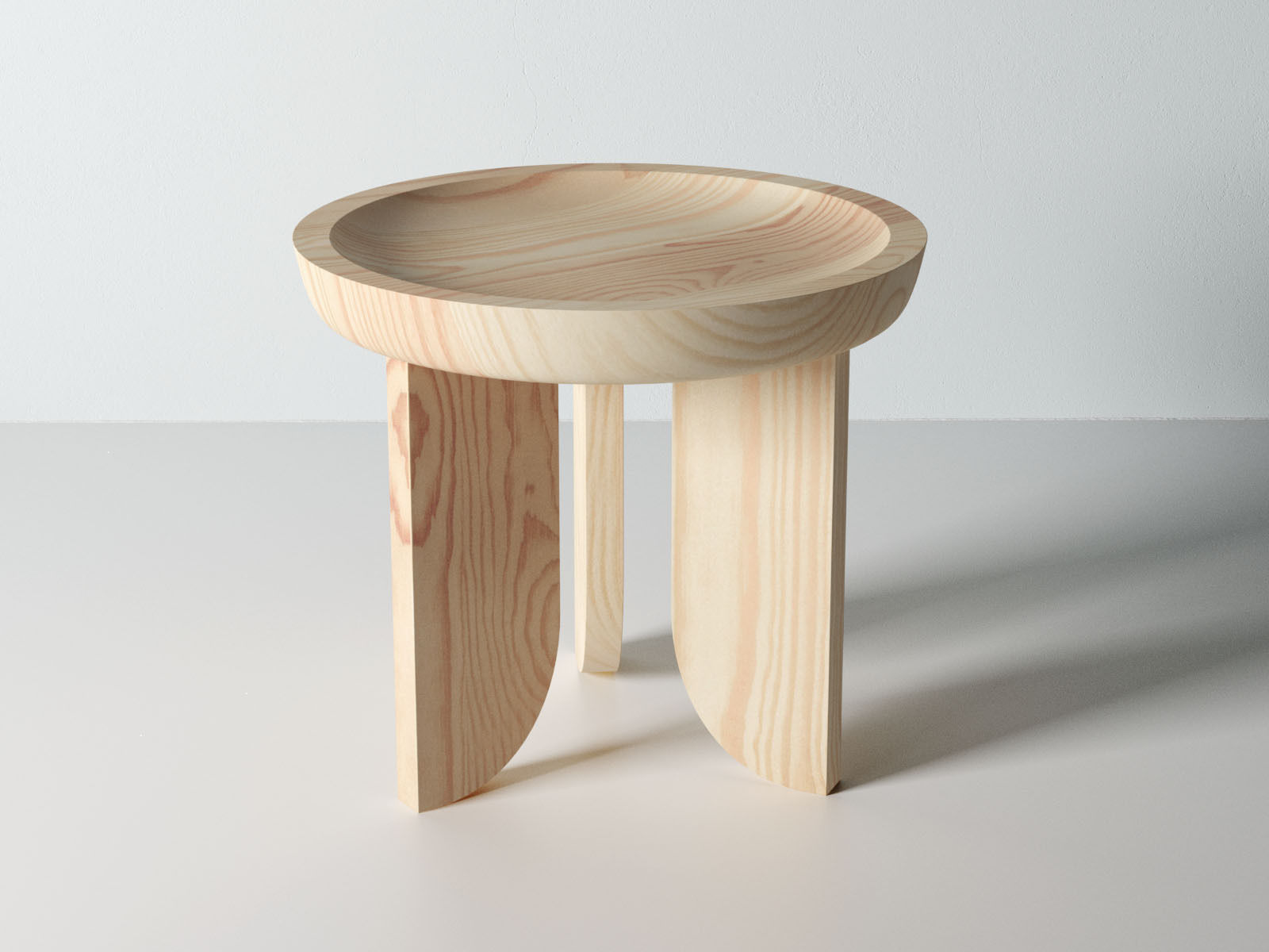 Dish Tables 3D model_1