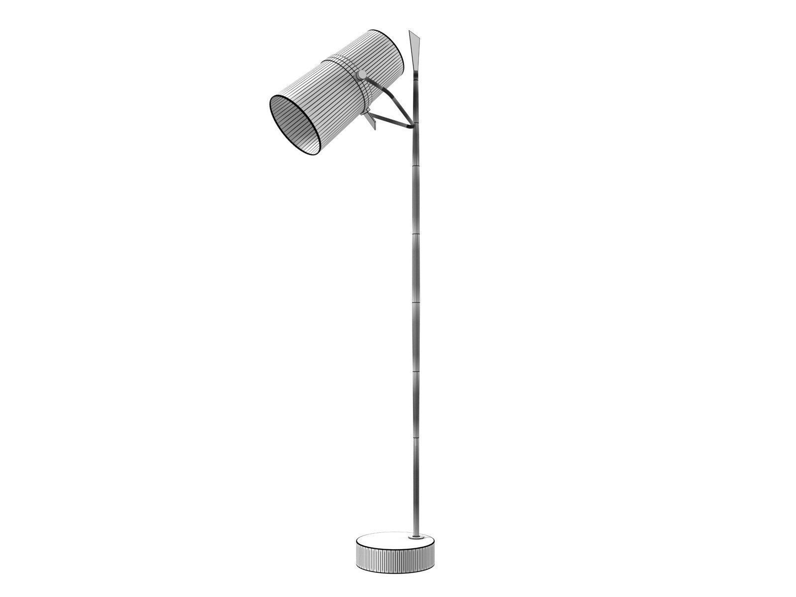 Yasmin Floor Lamp 3D model_3
