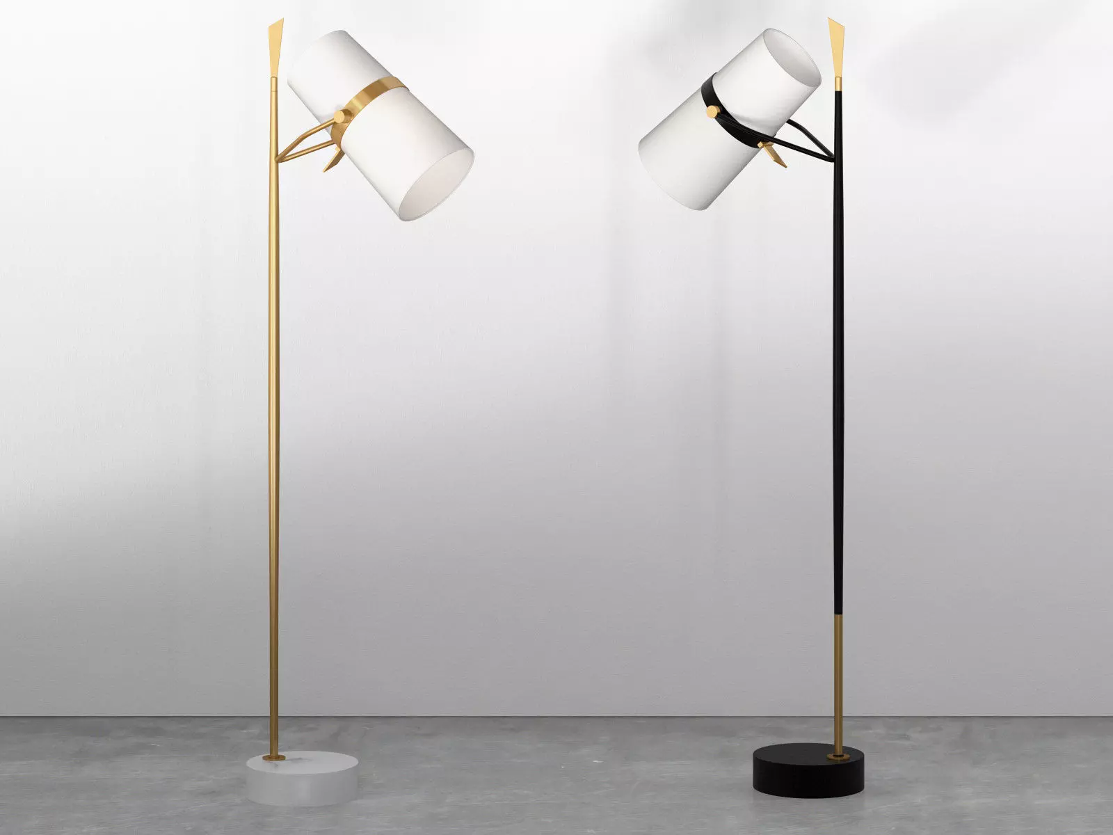 Yasmin Floor Lamp 3D model_0