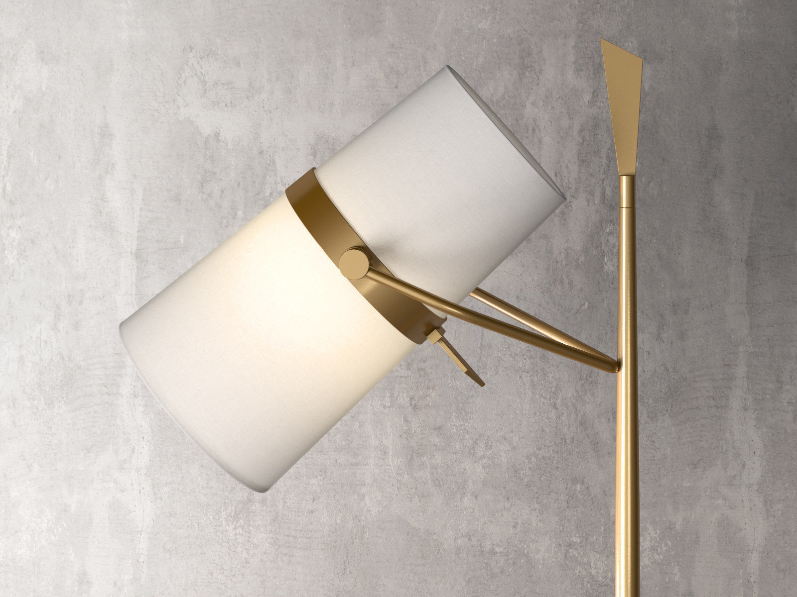 Yasmin Floor Lamp 3D model_2