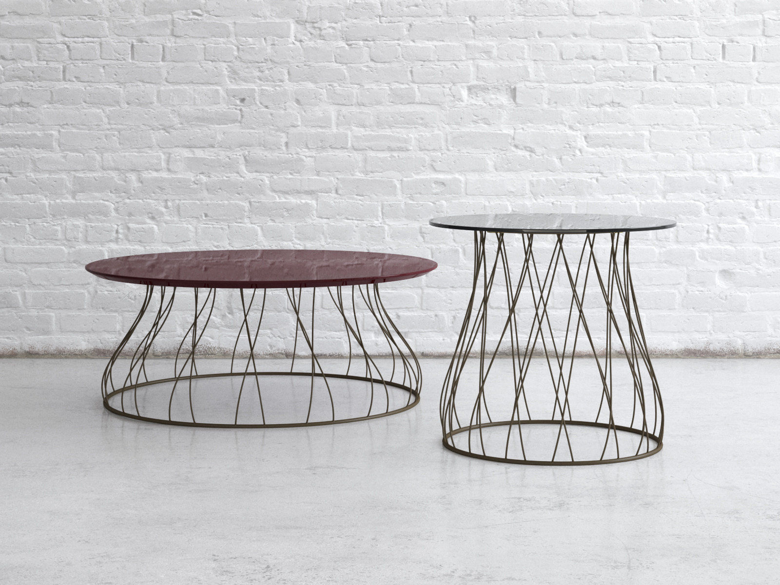 Rodeo Small Tables 3D model_1