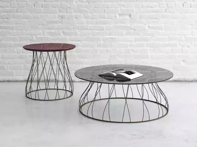 Rodeo Small Tables 3D model