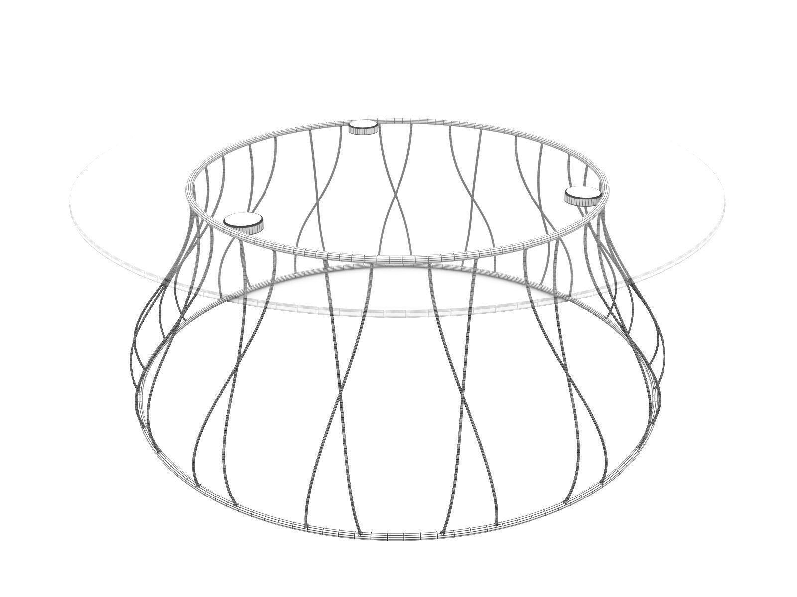Rodeo Small Tables 3D model_7