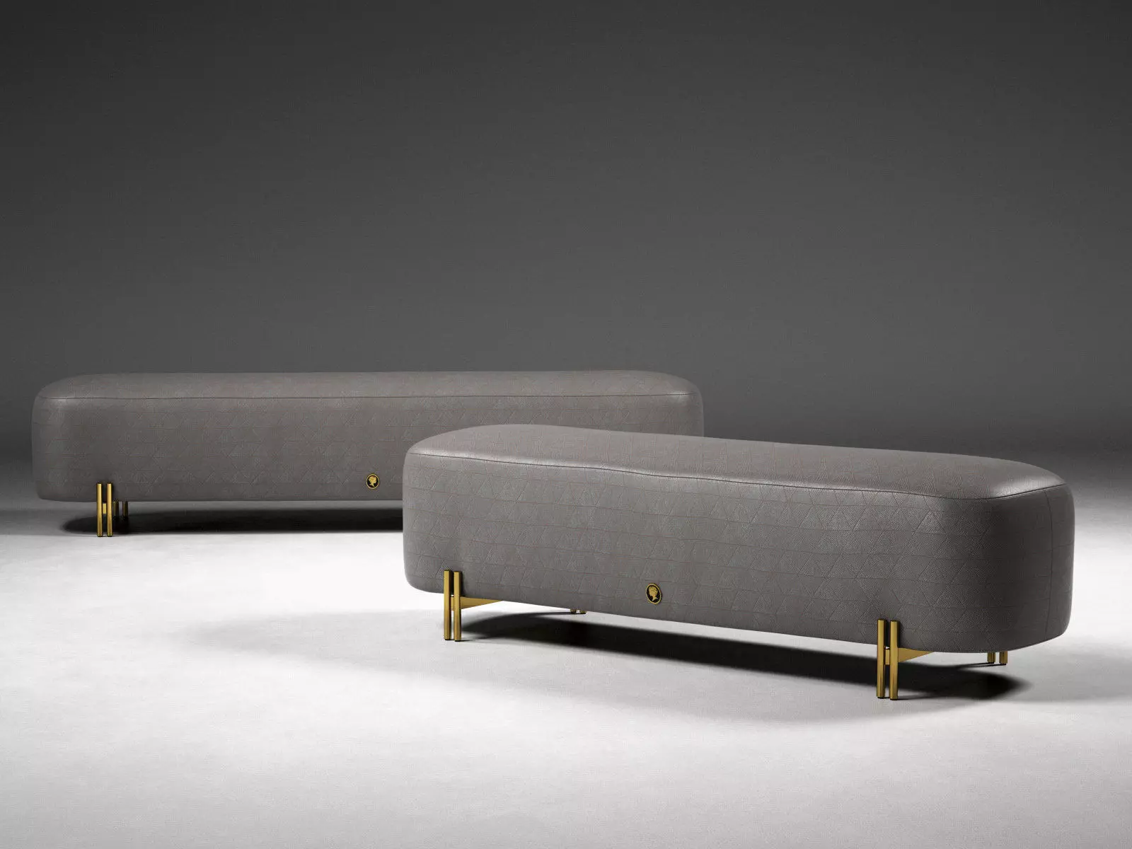 Conrad Bench 3D model_0