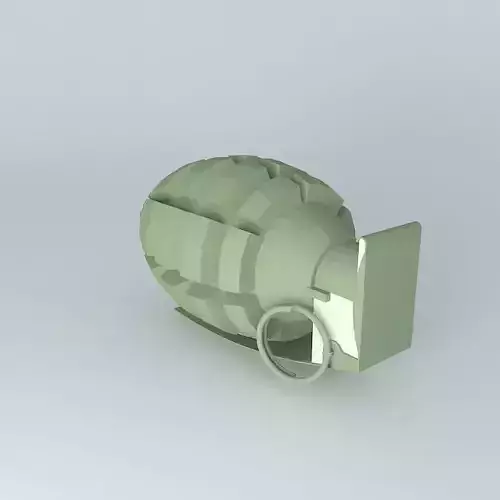 USB Memory Grenade Free 3D model