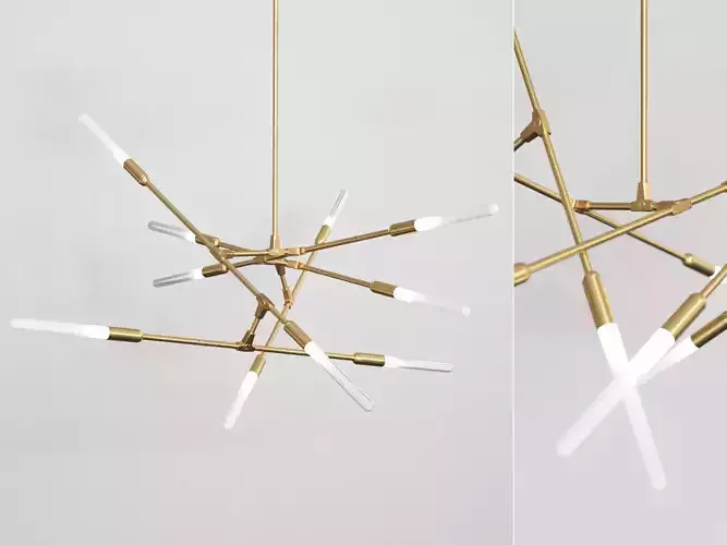 Dawn 10 Horizontal Pendant Lamp