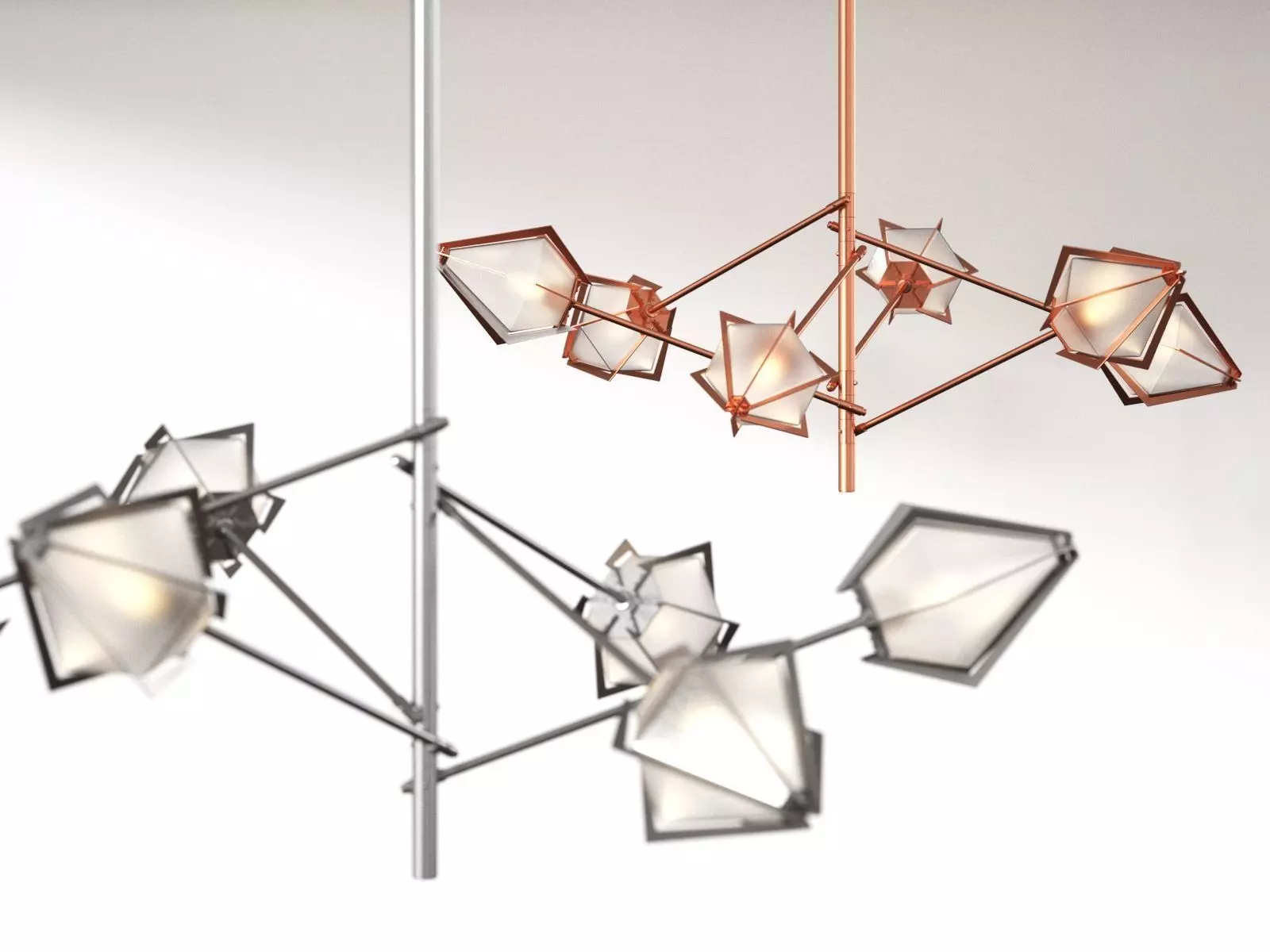 Harlow Spoke Chandelier S 3D model_0