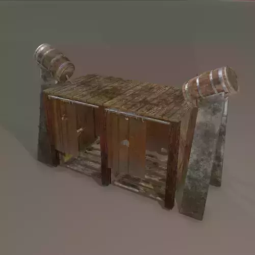 Medieval Outdoor Shower