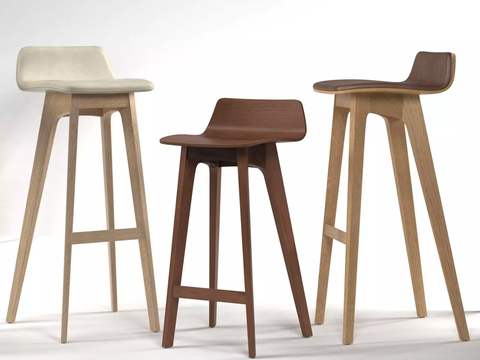 Morph Barstool 3D model_0