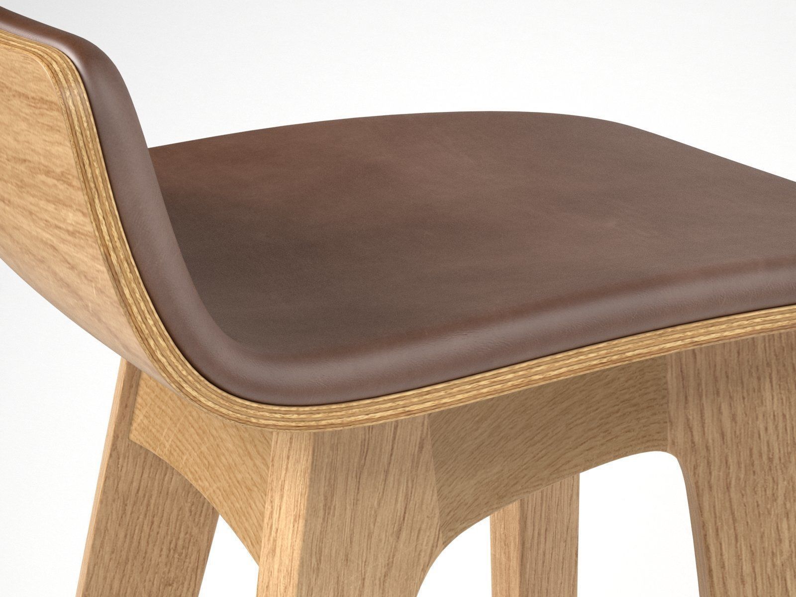 Morph Barstool 3D model_8