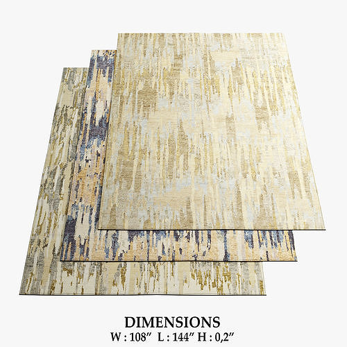 Fayette Rugs 331 3D model