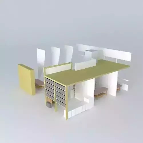 hullmark2 office with desk and shelves