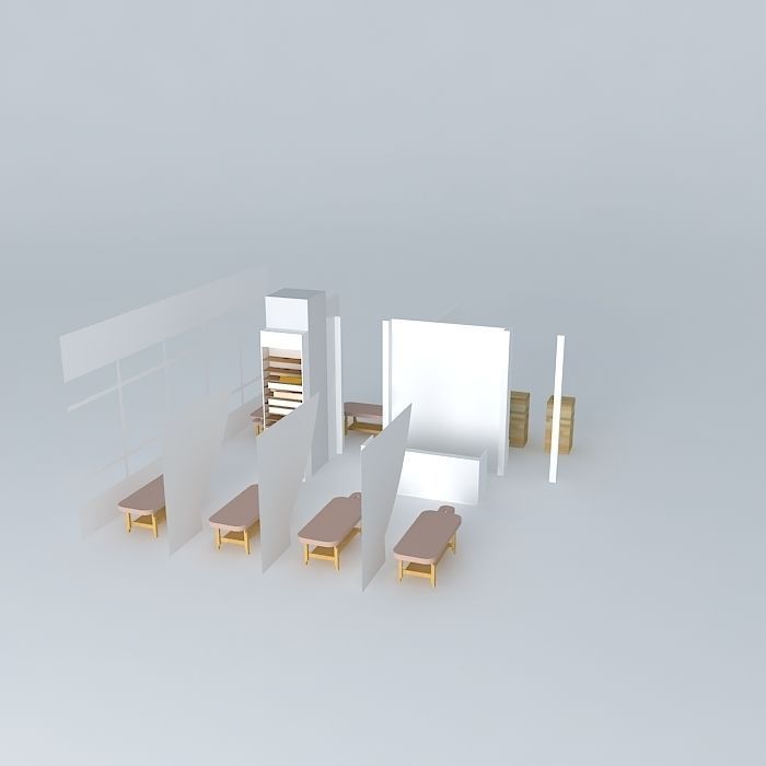 hullmark staff room Free 3D model_1