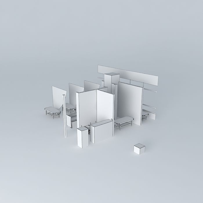 hullmark staff room Free 3D model_3