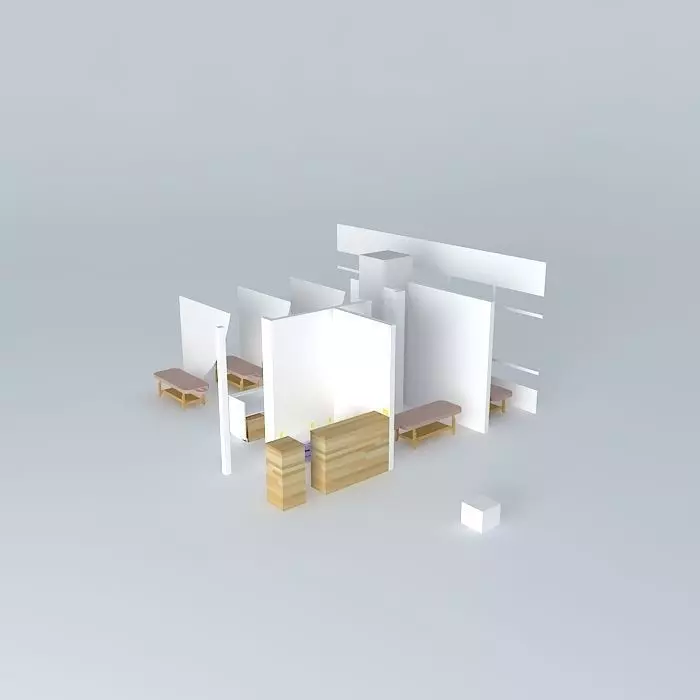 hullmark staff room Free 3D model_0