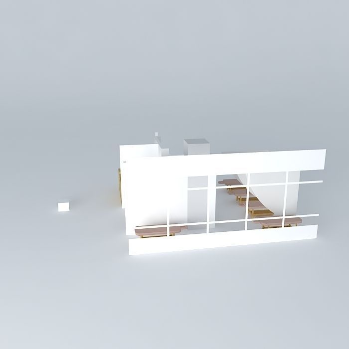 hullmark staff room Free 3D model_2