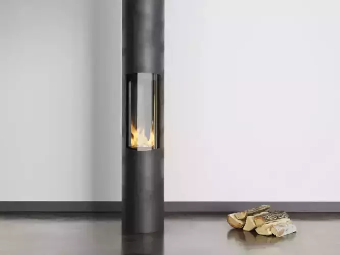 Slimfocus S Pied Gas Fireplace