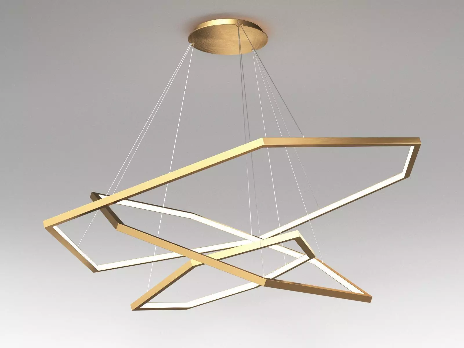 Vesanto Triple Pendant 3D model_0