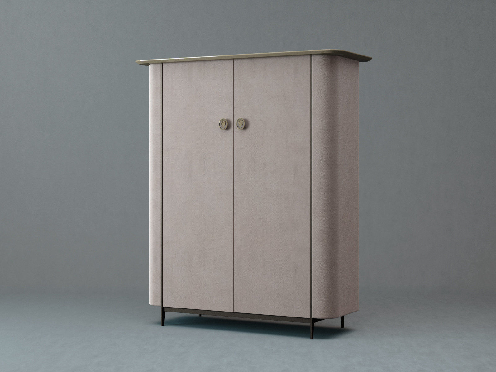 Alexander Bar Cabinet 3D model_1