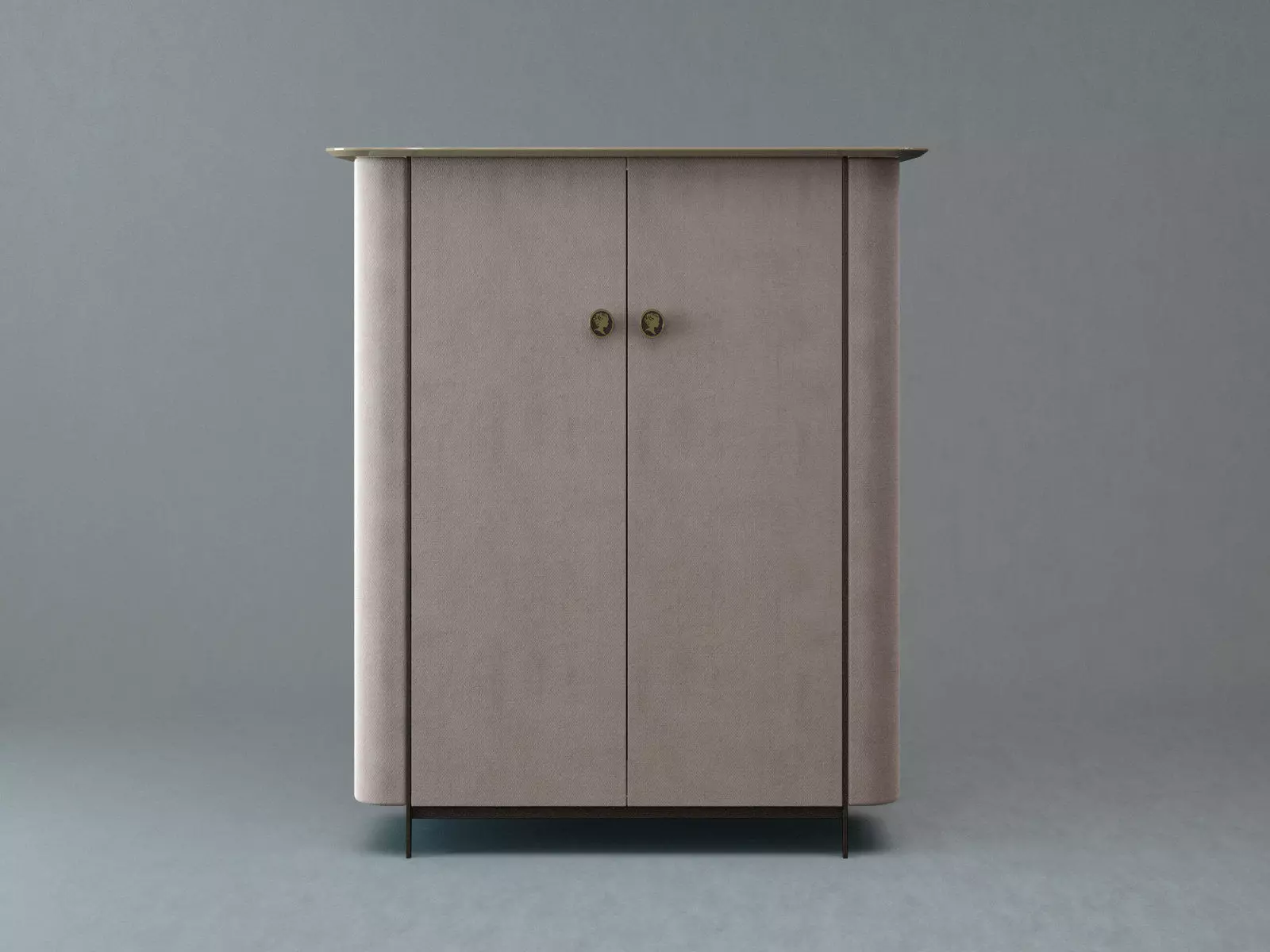 Alexander Bar Cabinet 3D model_0