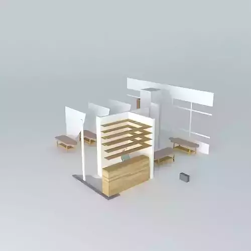 hullmark reception area with tables and chairs