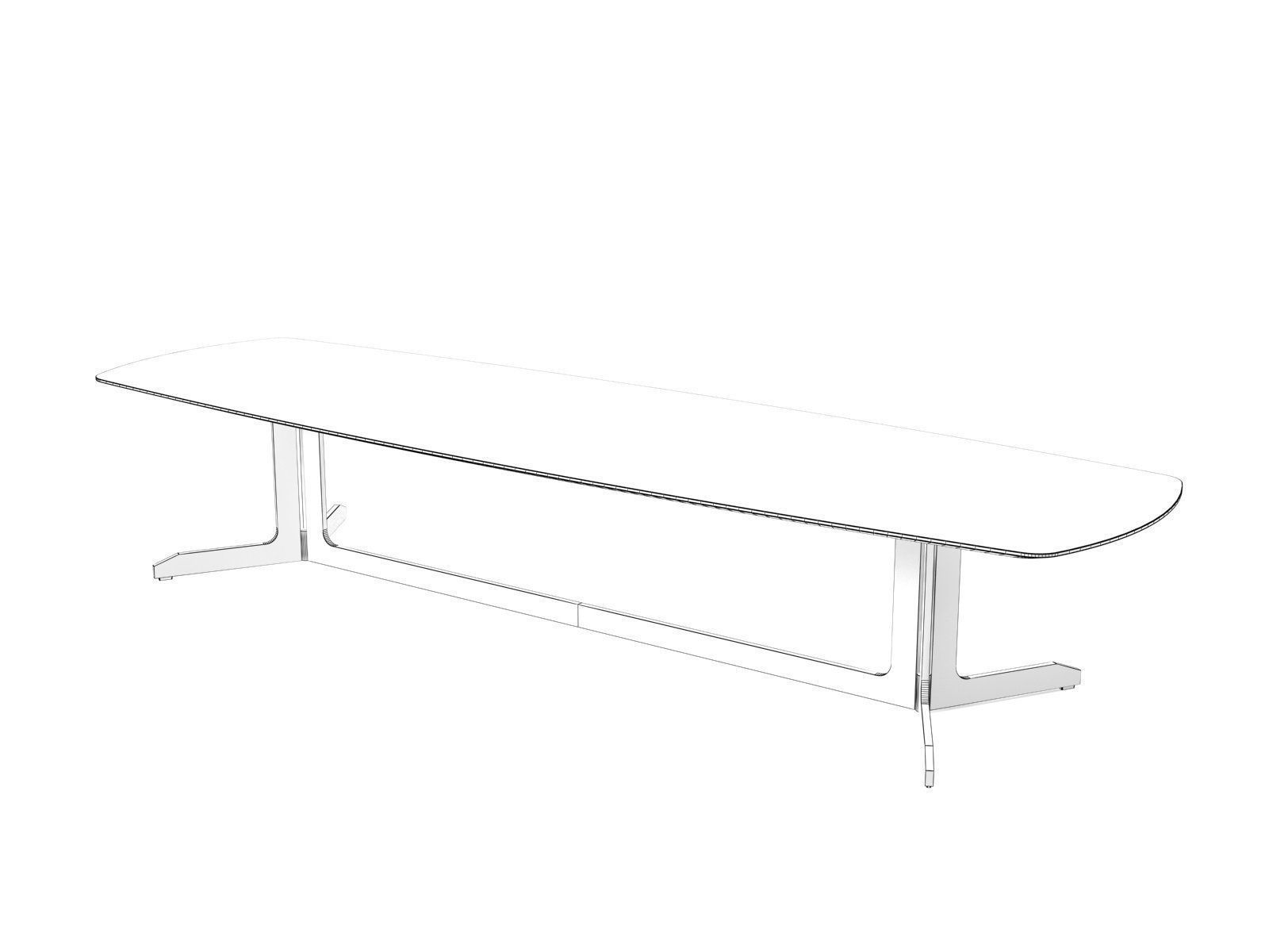 Arabesque Console Tables 3D model_4