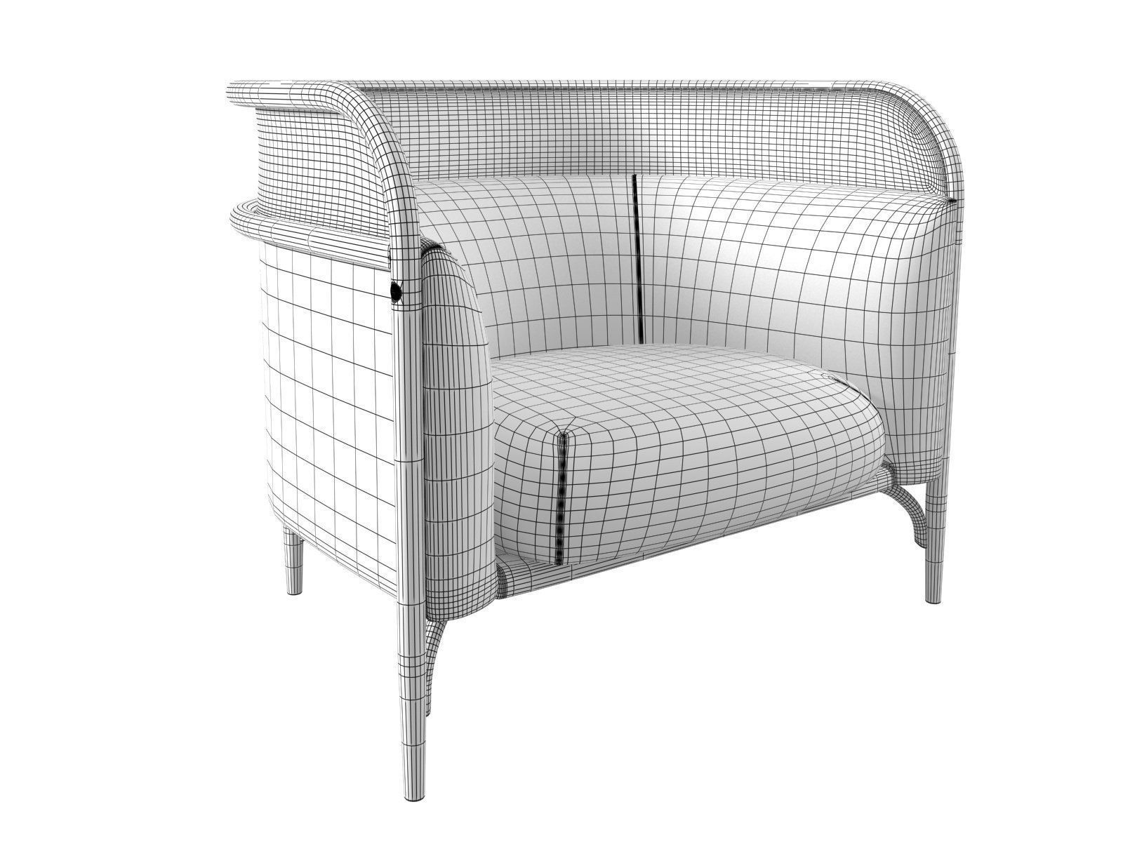 Targa Lounge 3D model_5