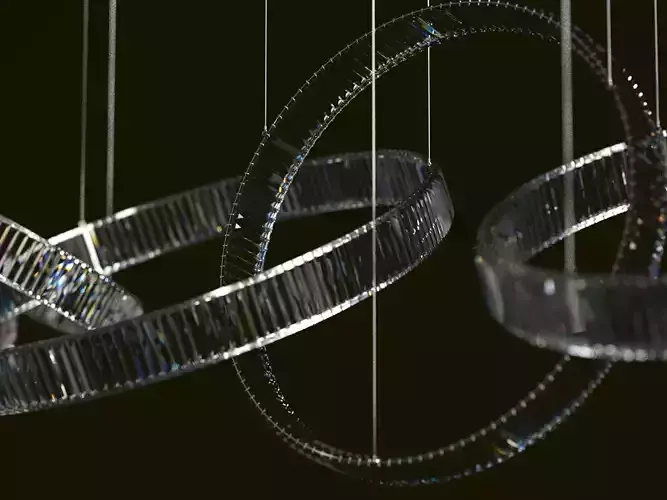 Crystal Flare Chandelier