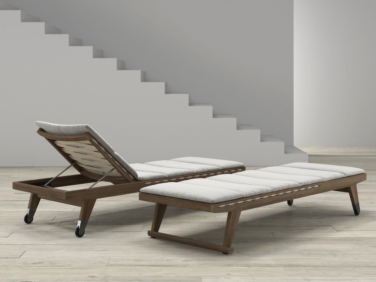 Gio Chaise Lounge 3D model_1