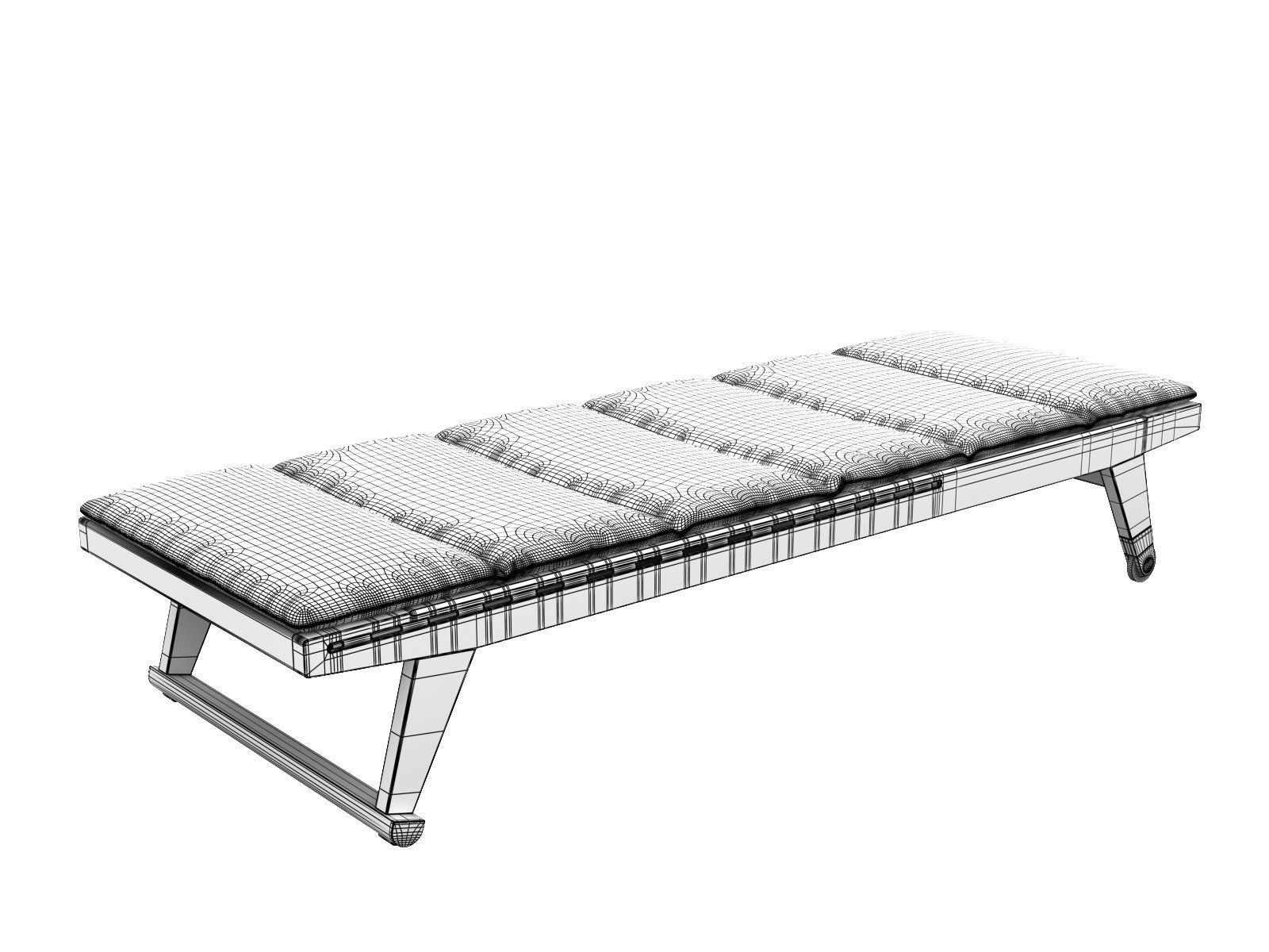 Gio Chaise Lounge 3D model_9