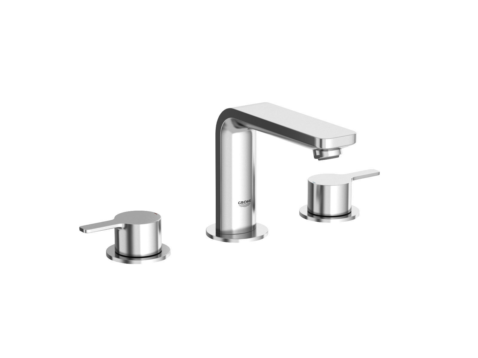 Cube Wall hung Basin 60 Set 3D model_6