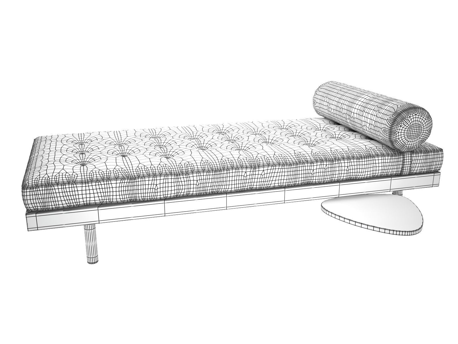 Antony Daybed 3D model_7