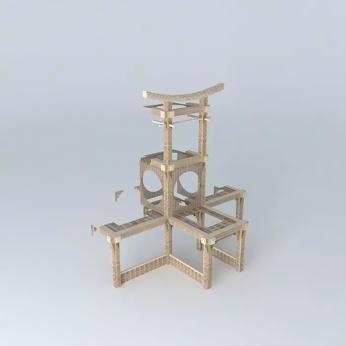 Temple of Forgiveness Free 3D model