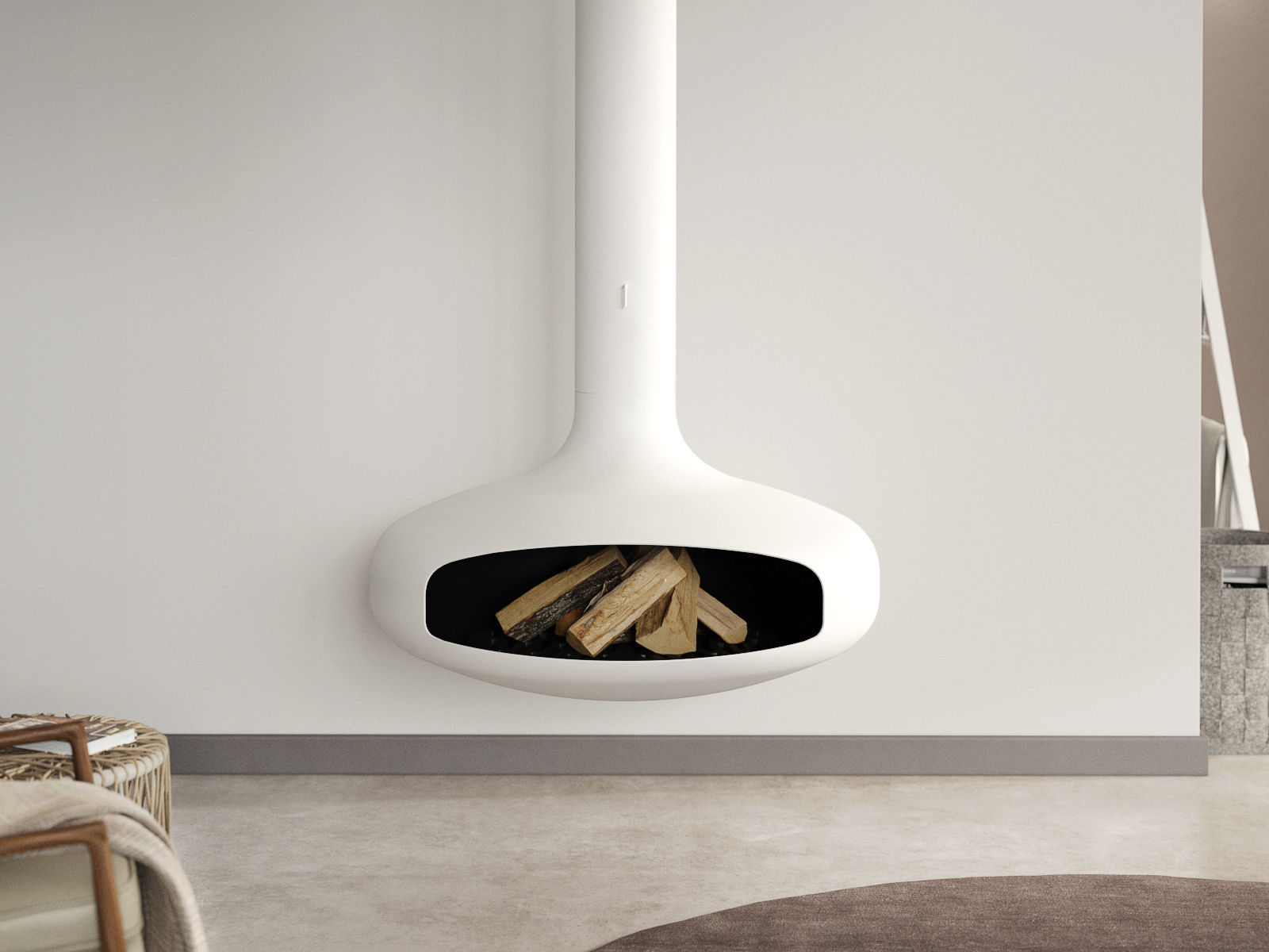 Domofocus Fireplace 3D model_1