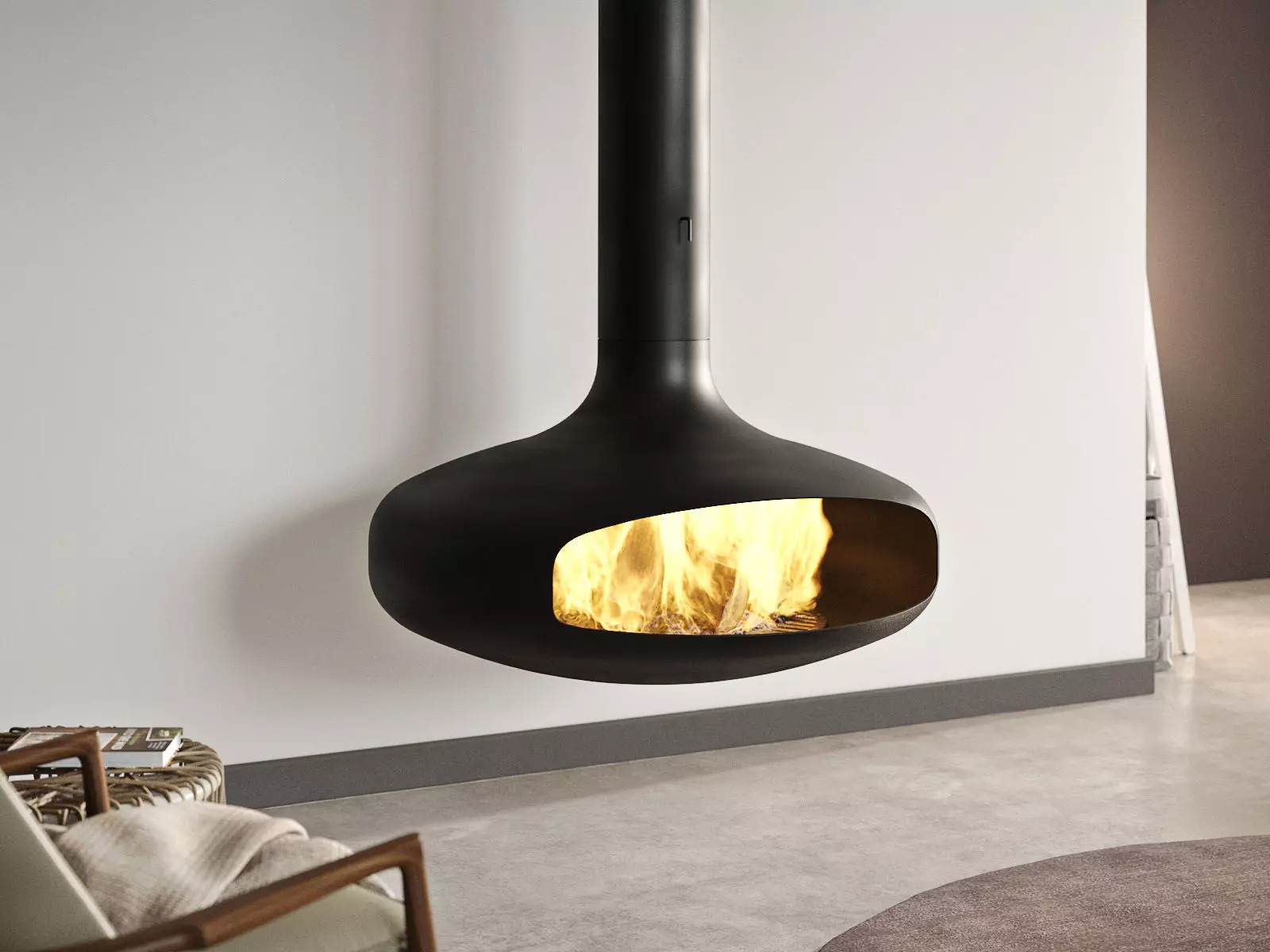 Domofocus Fireplace 3D model_0