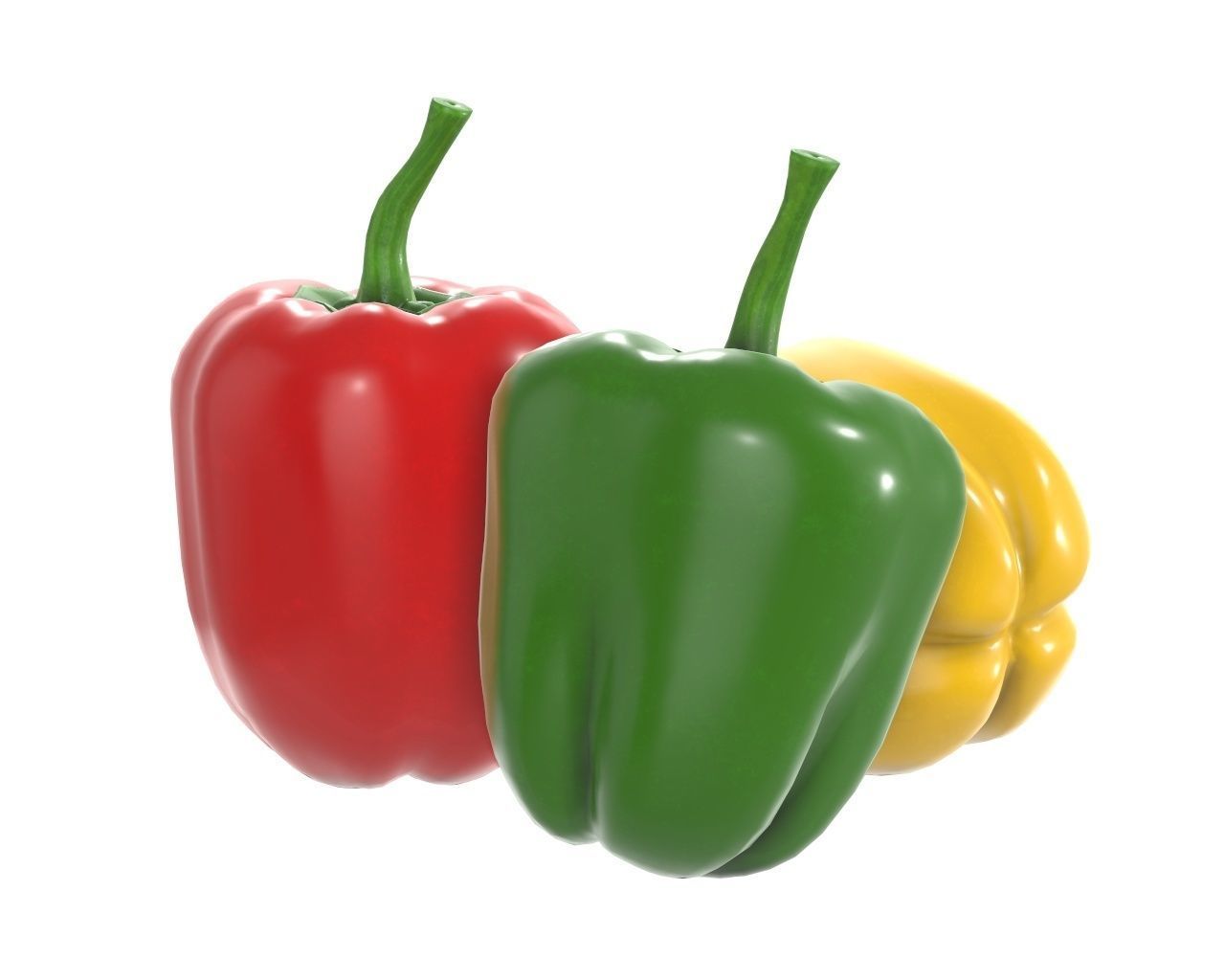 pepper bell comp 02 3D model_2