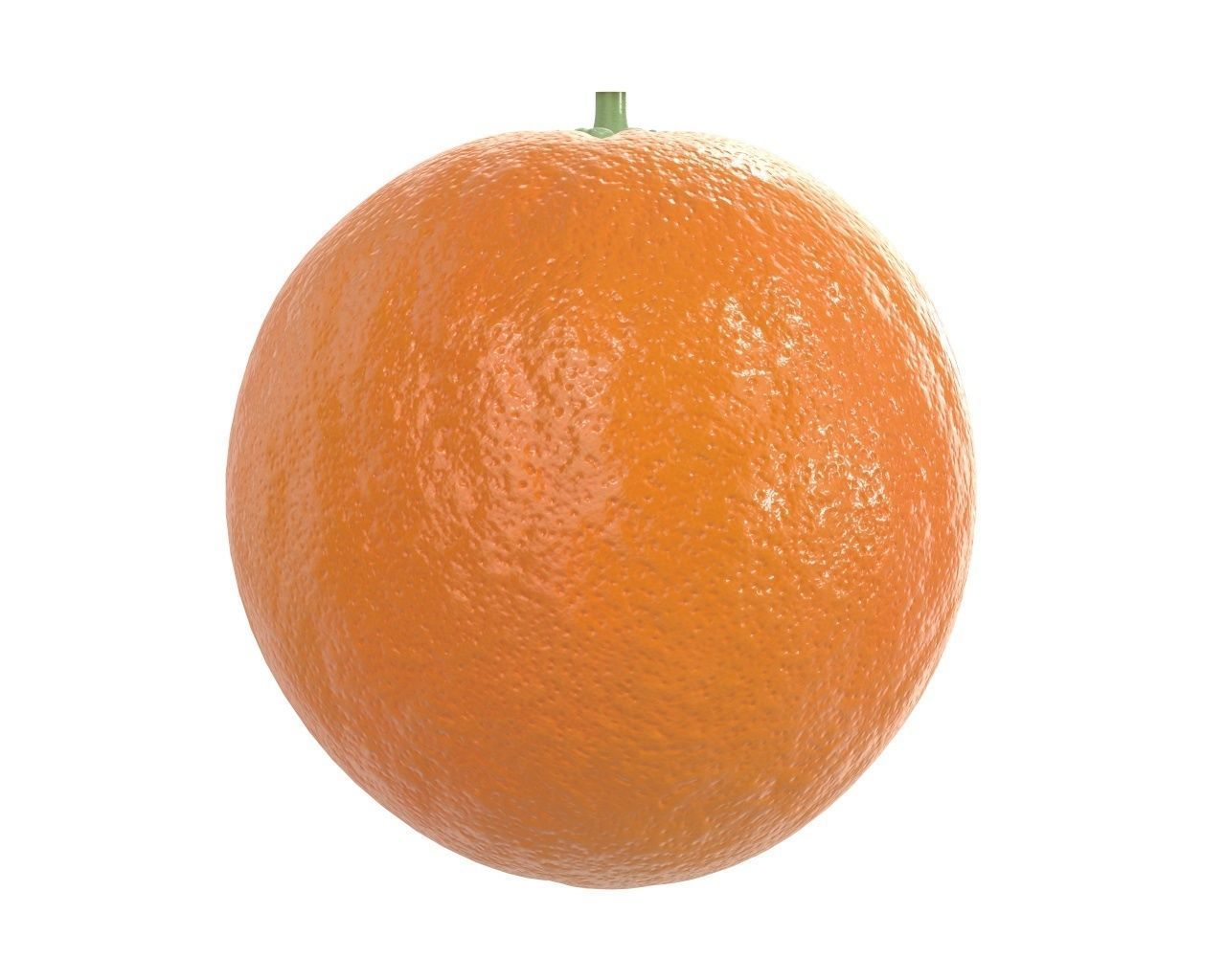 orange 3D model_2