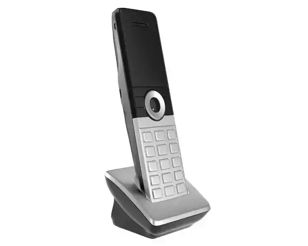 office cordless button phone