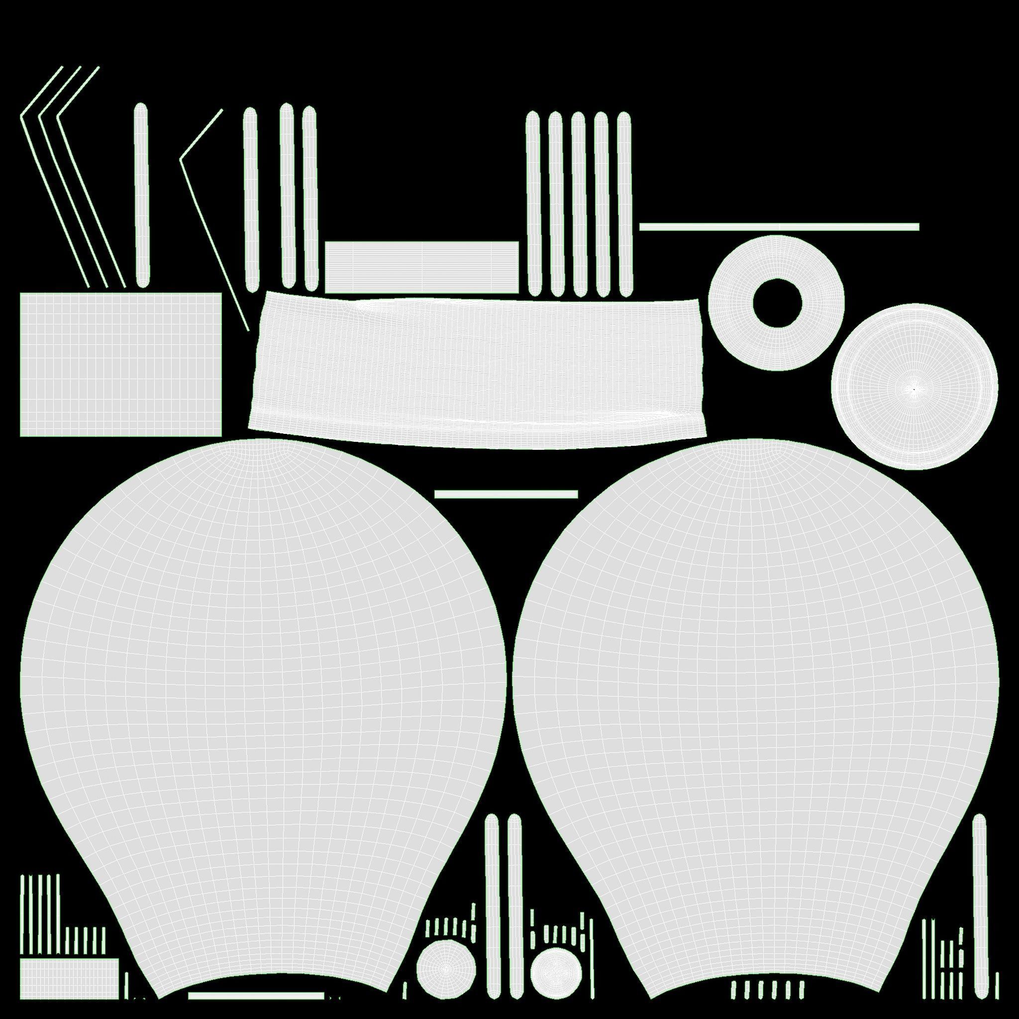 filament light bulb 3D model_5